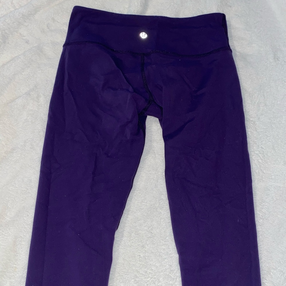 lululemon leggings (reversible you black)